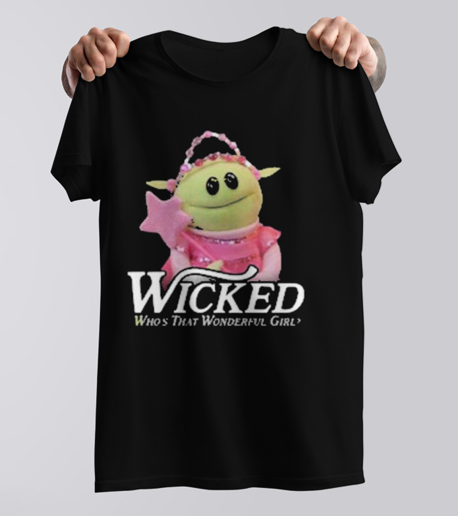 Wicked Who's That Wonderful Girl Alien Princess In Pink T-Shirt