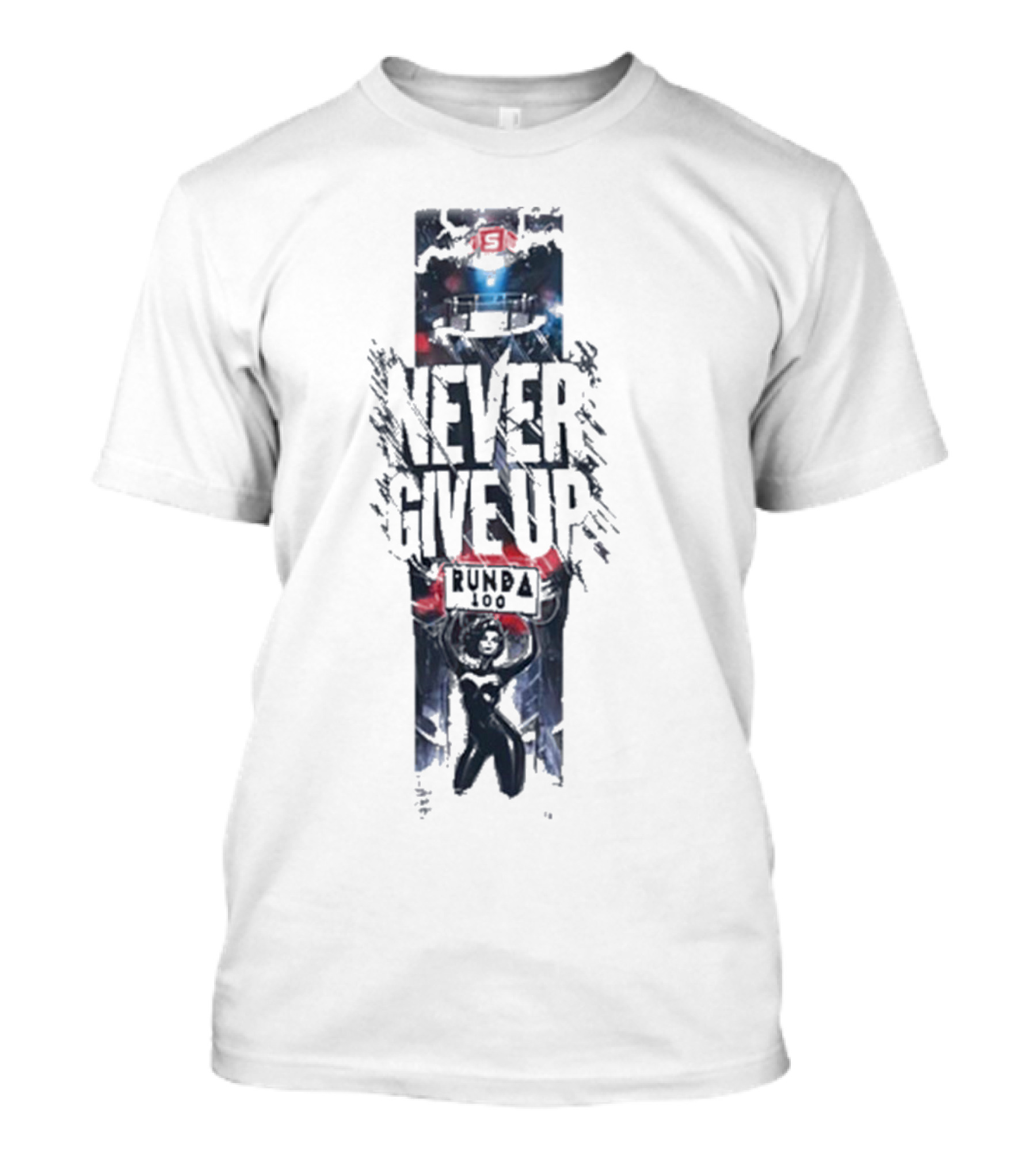 KSW Never Give Up Runda 100 T-Shirt