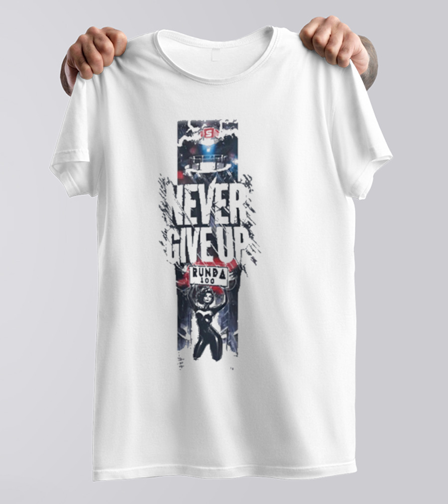 KSW Never Give Up Runda 100 T-Shirt