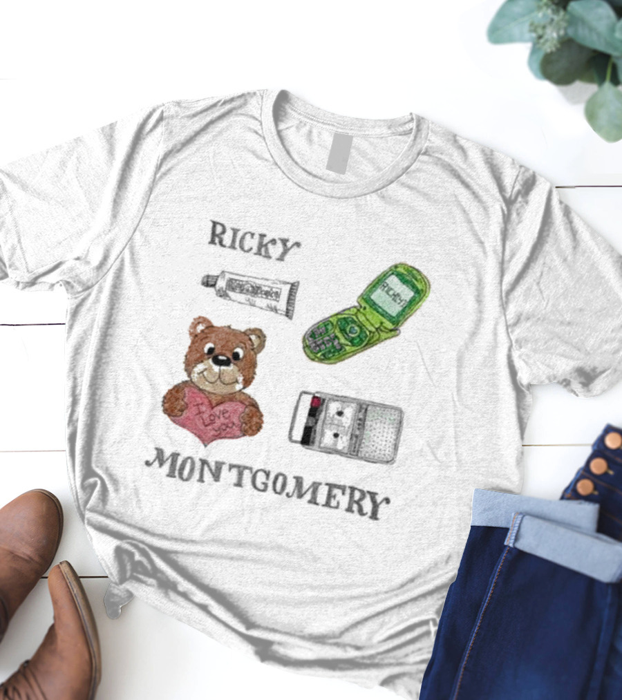 Ricky Montgomery Love Bear Phone And Paint Tube T-Shirt