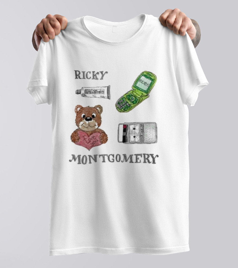 Ricky Montgomery Love Bear Phone And Paint Tube T-Shirt