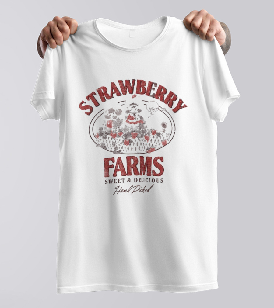 Strawberry Farms Sweet And Delicious Hand Picked T-Shirt