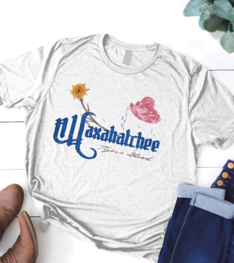 Waxahatchee Lifer Blood Illustrated Snow Cone Floral T-Shirt