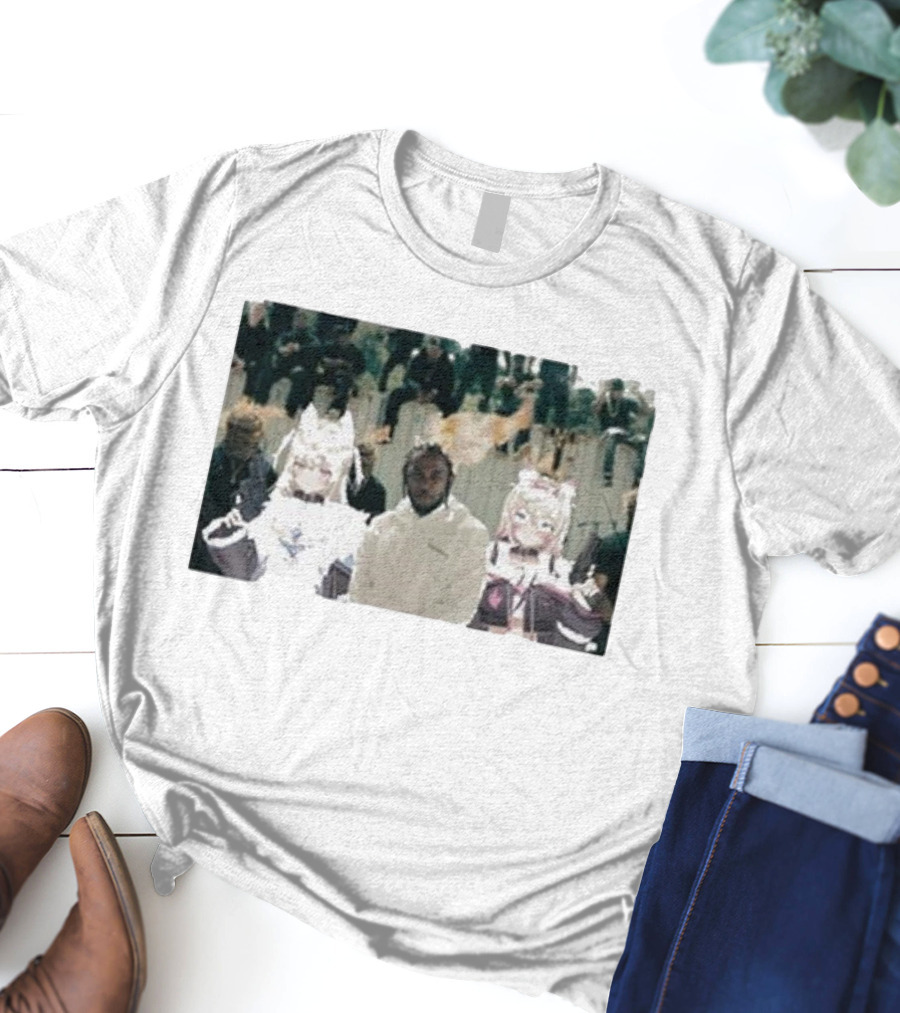 Yaruki FWMC Kendrick Good Dogs Maad City Anime Crossover T-Shirt