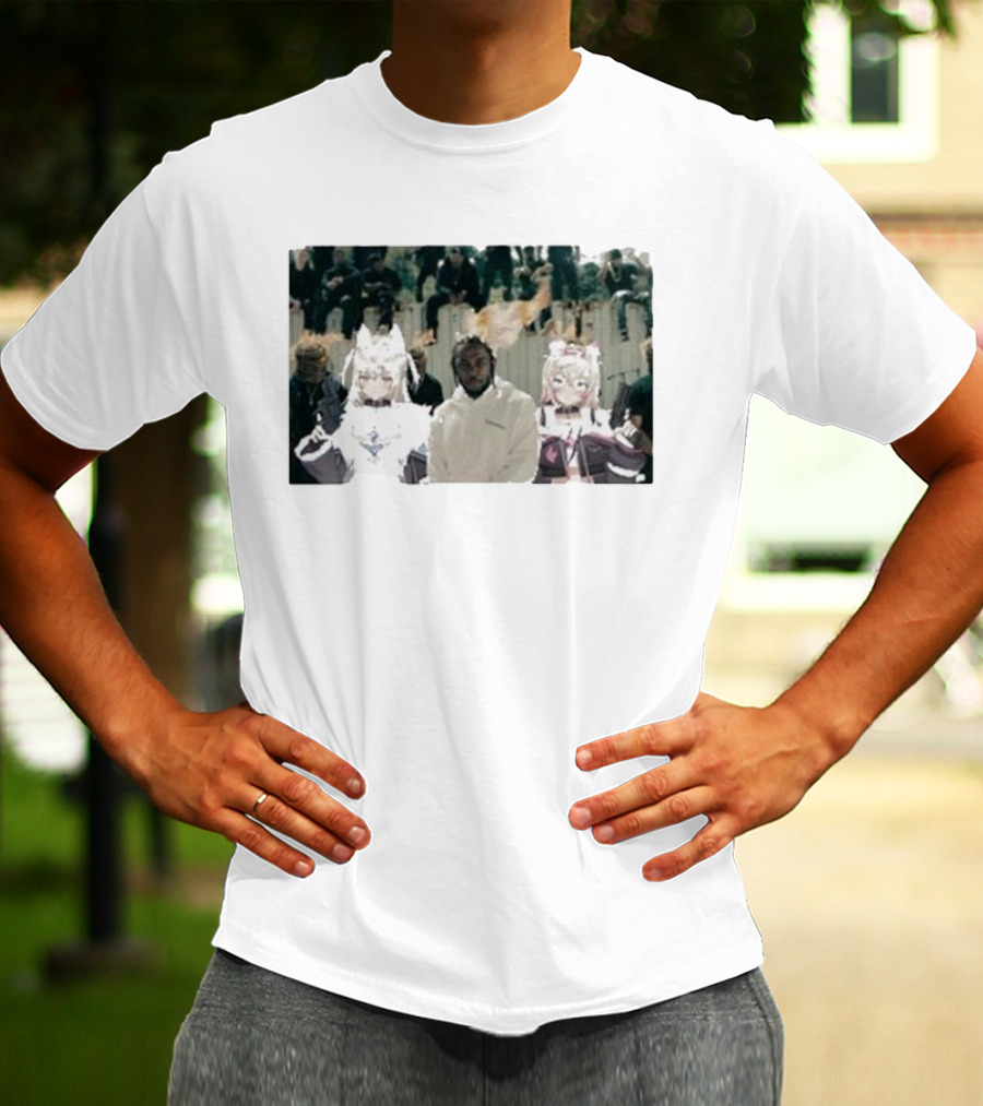 Yaruki FWMC Kendrick Good Dogs Maad City Anime Crossover T-Shirt