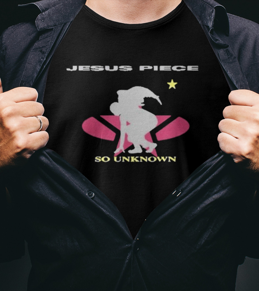 Jesus Piece So Unknown Silver Star T-Shirt