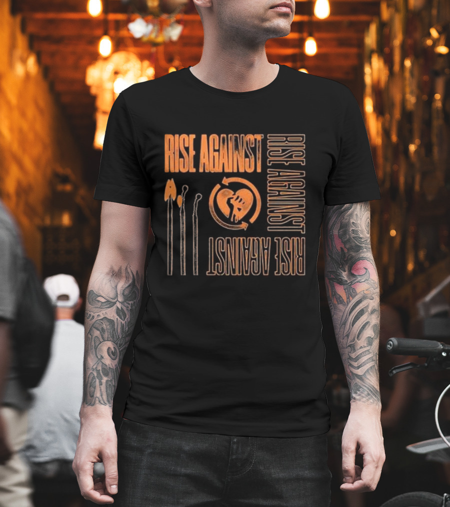 Rise Against Matches Cube T-Shirt