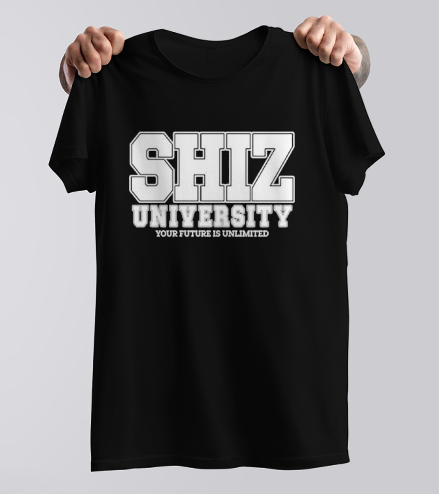 Shiz University Your Future Is Unlimited College T-Shirt