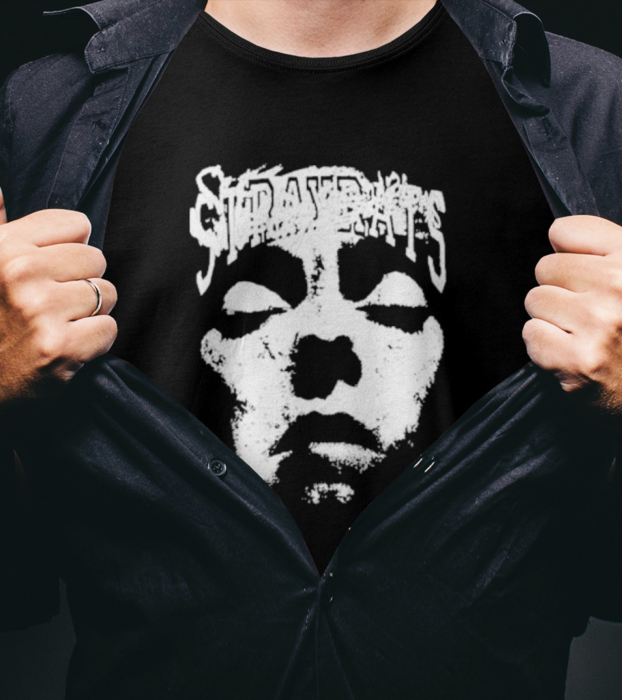 Stray Rats Face Monochrome T-Shirt