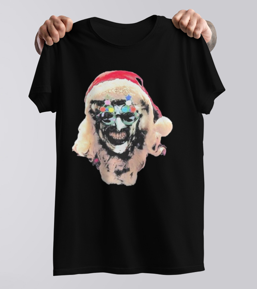 Terrifier 3 Xmas Santa Horror Clown T-Shirt
