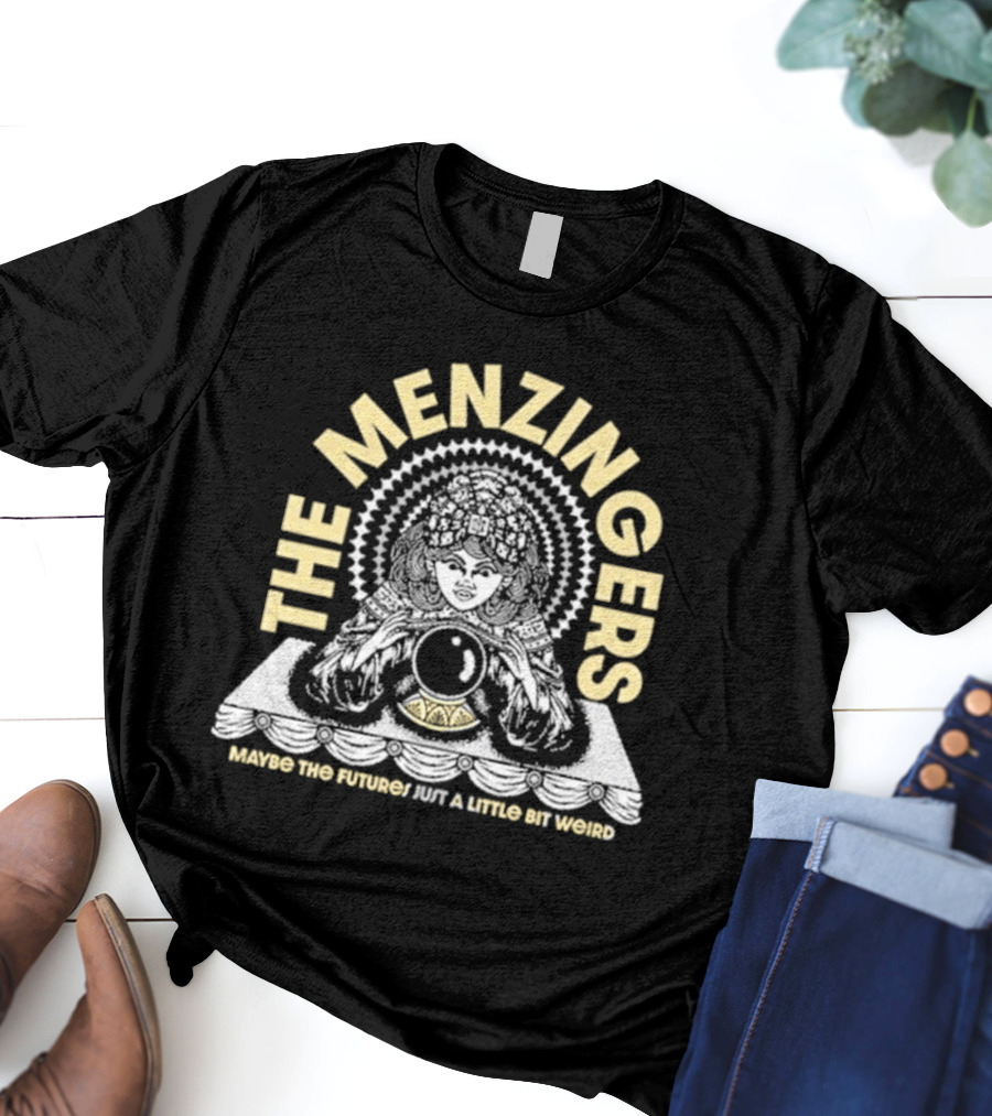 The Menzingers Maybe The Future's Just A Little Bit Weird Fortune Teller Crystal Ball T-Shirt