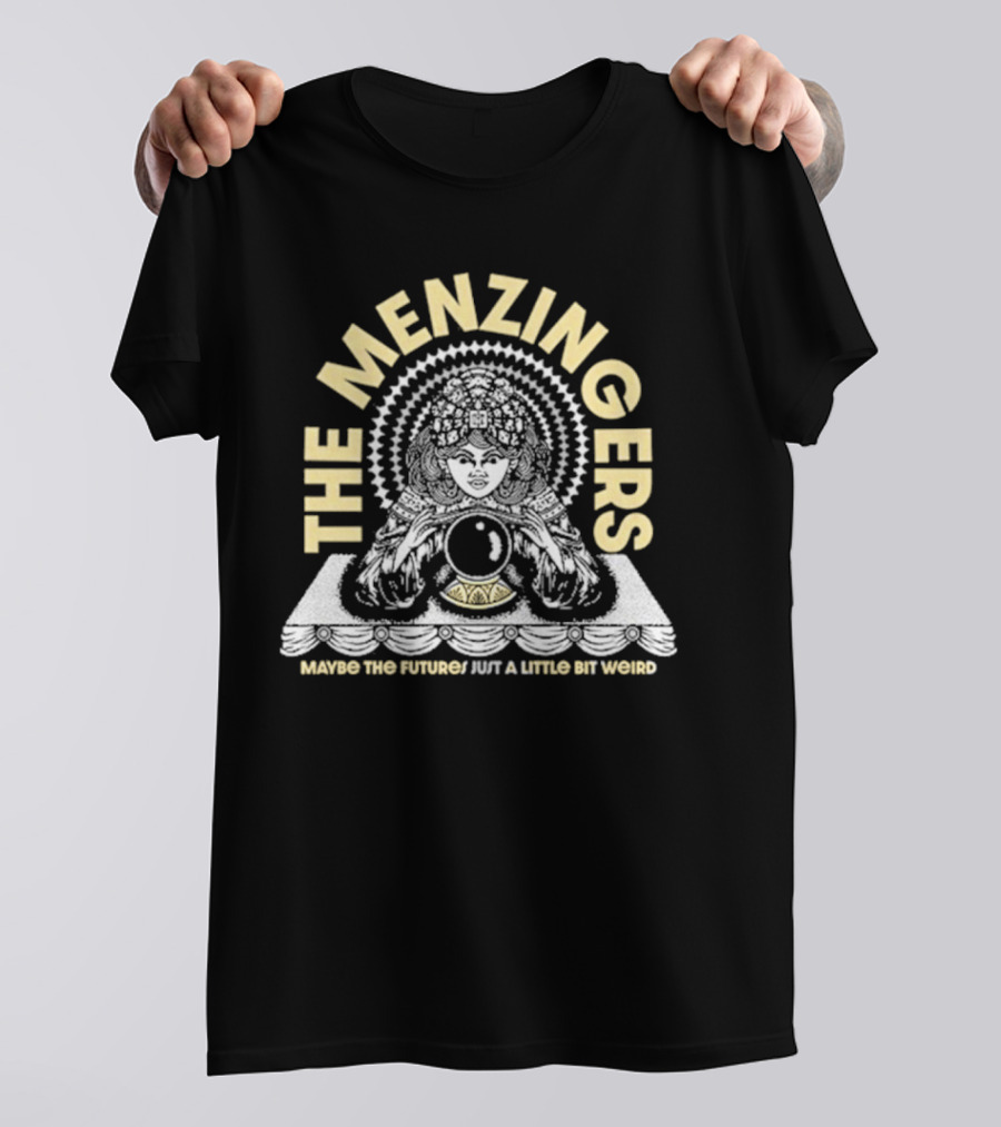 The Menzingers Maybe The Future's Just A Little Bit Weird Fortune Teller Crystal Ball T-Shirt