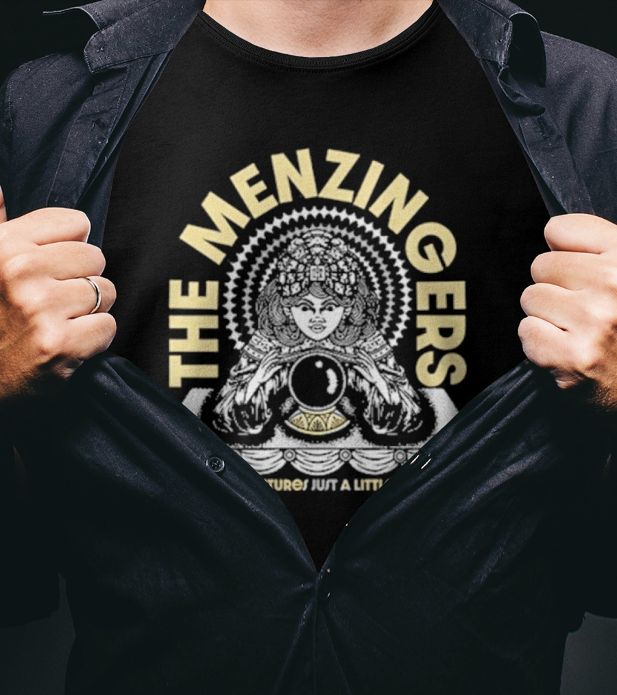 The Menzingers Maybe The Future's Just A Little Bit Weird Fortune Teller Crystal Ball T-Shirt
