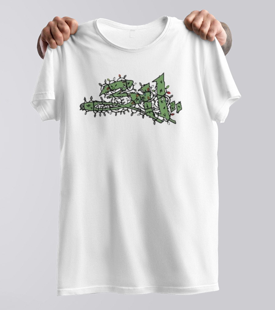 311 Wrapped Christmas Lights Tree T-Shirt
