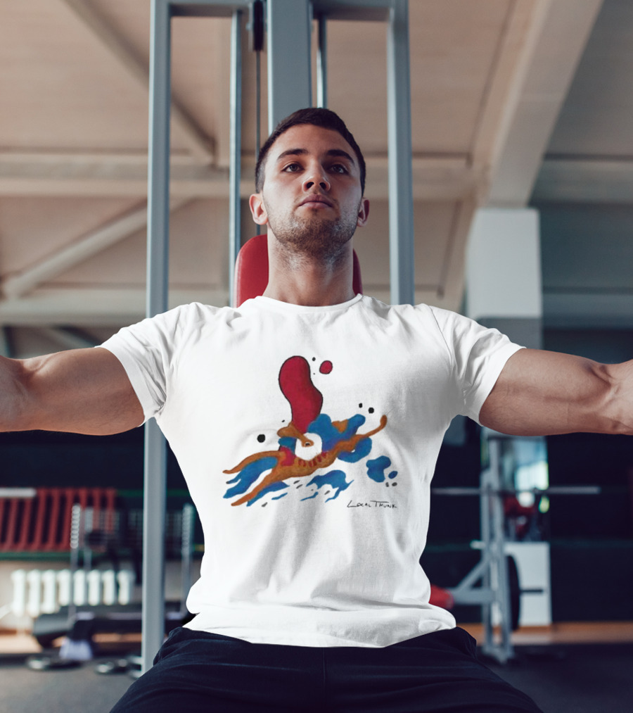 Balatro Merch Abstract Joker Local Thunk Dynamic Color Splash T-Shirt