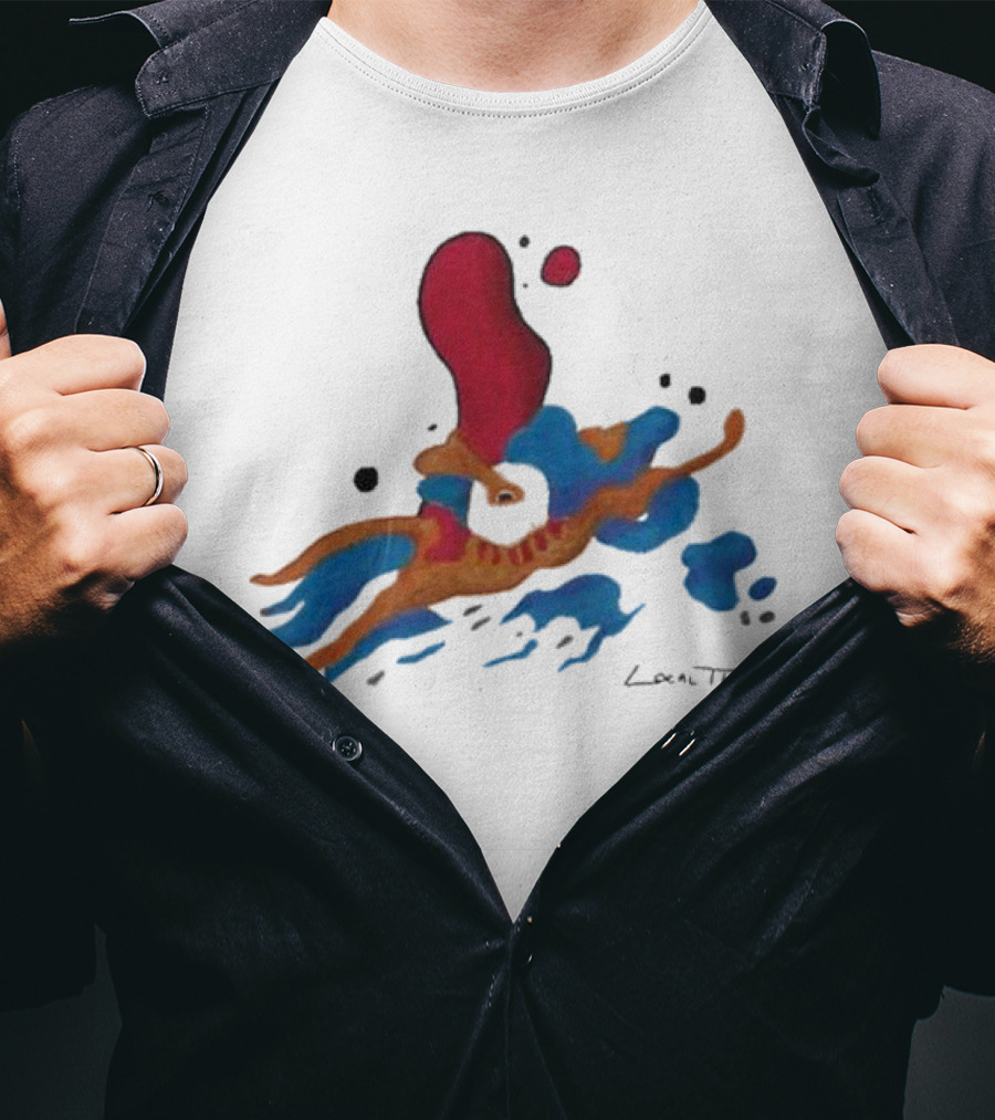 Balatro Merch Abstract Joker Local Thunk Dynamic Color Splash T-Shirt