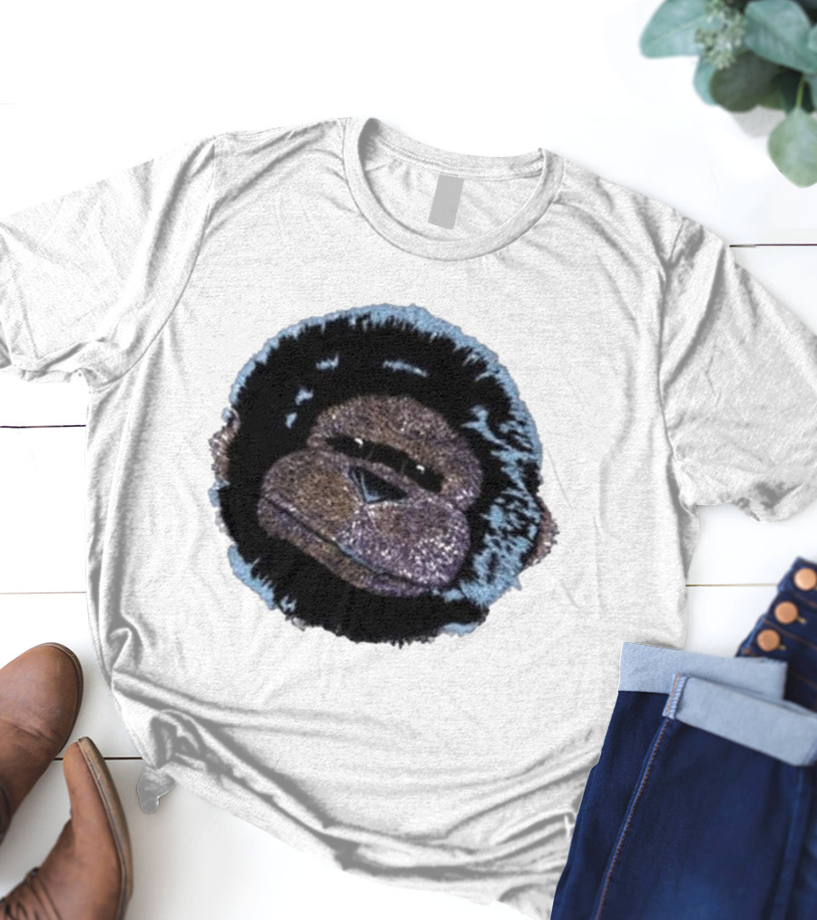 Christmas Dinosaur Jr Gorilla Head T-Shirt