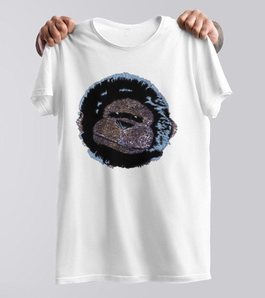 Christmas Dinosaur Jr Gorilla Head T-Shirt