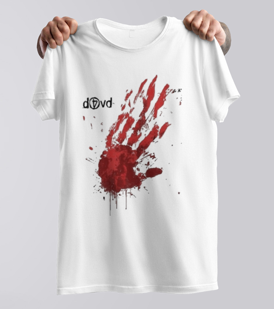 D4VD Blood Handprint Splatter T-Shirt