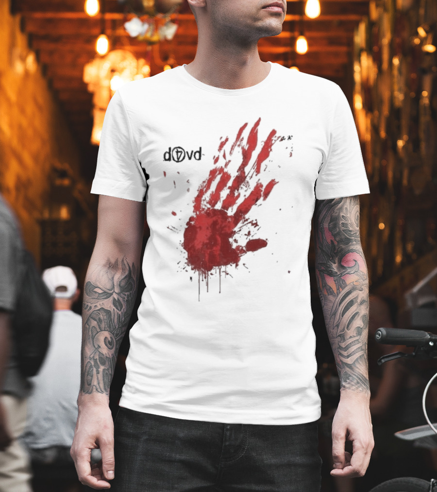D4VD Blood Handprint Splatter T-Shirt