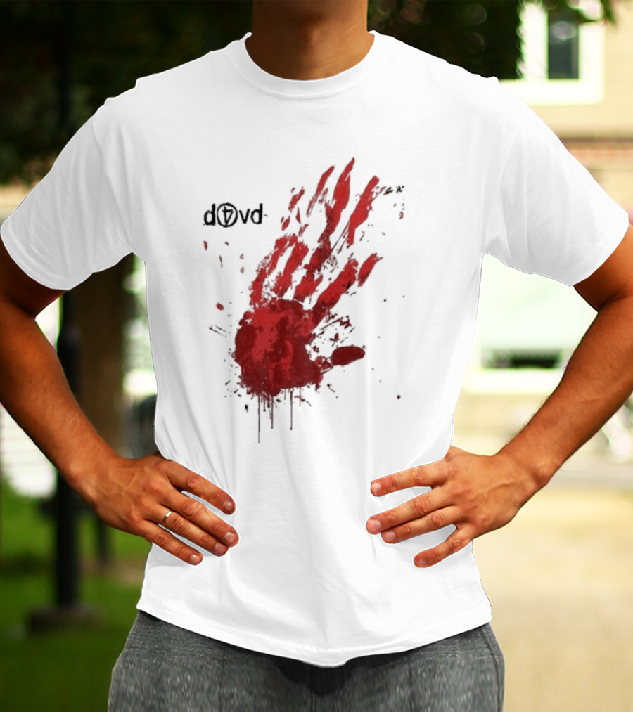 D4VD Blood Handprint Splatter T-Shirt