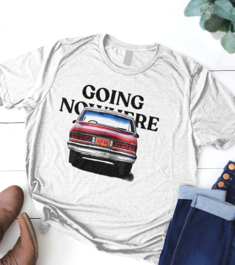 Mgk Going Nowhere Fast Est 19Xx Retro Car T-Shirt