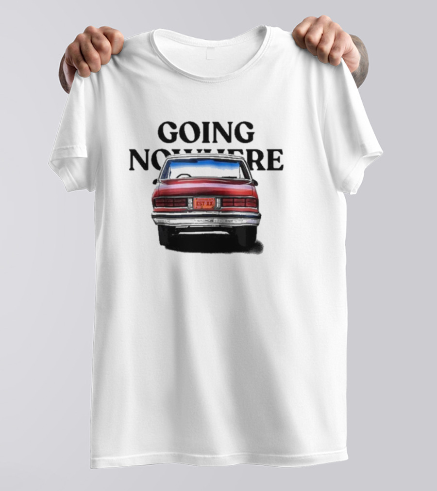 Mgk Going Nowhere Fast Est 19Xx Retro Car T-Shirt