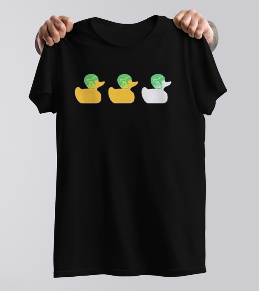 Duck Duck Gray Duck Vikings Helmet Trio T-Shirt