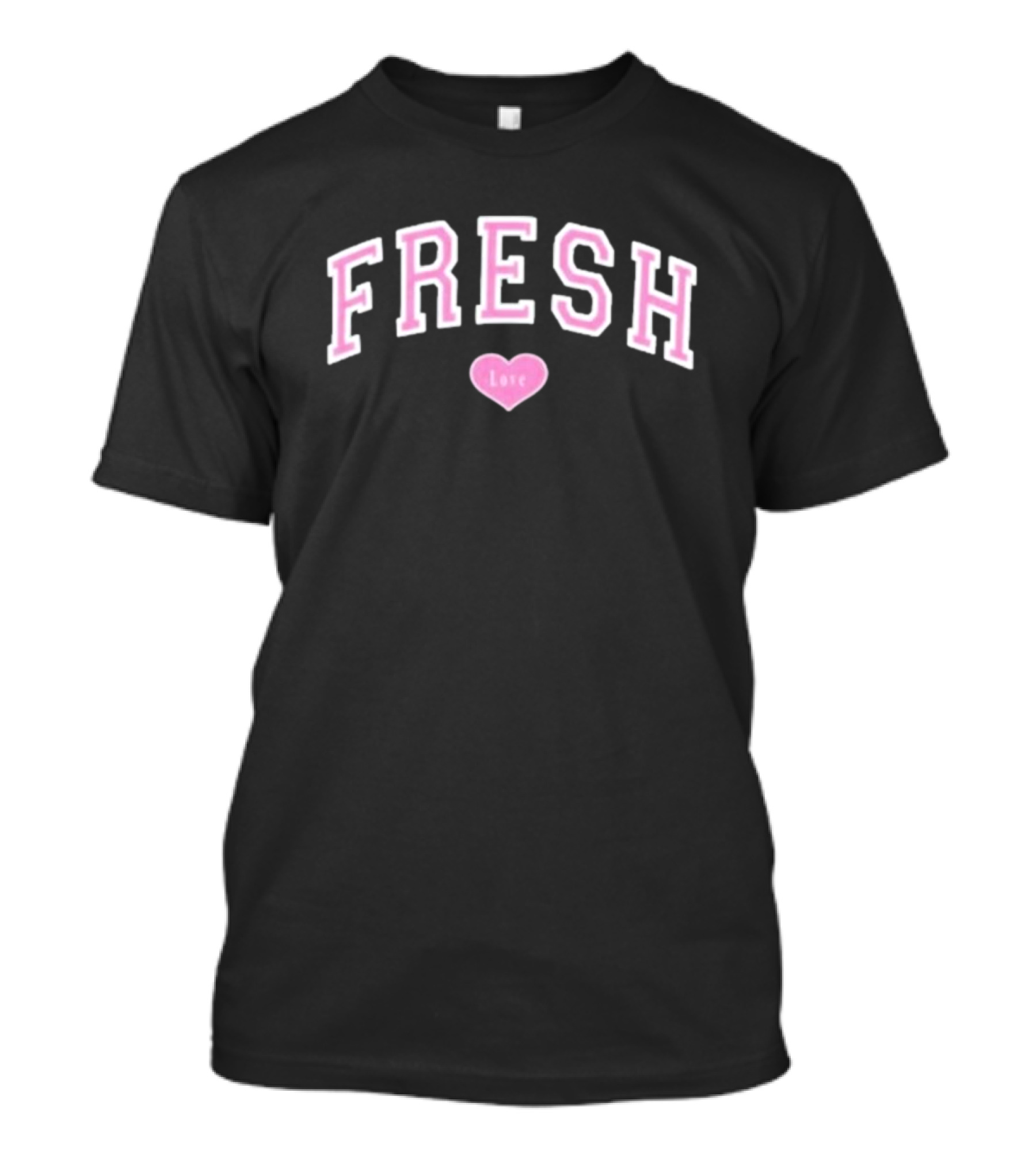 Freshlove Purple Varsity Fresh Love Heart T-Shirt