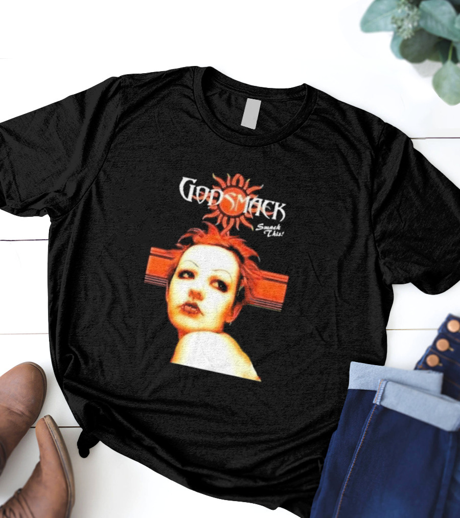 Godsmack Smack This Sun Logo Face T-Shirt