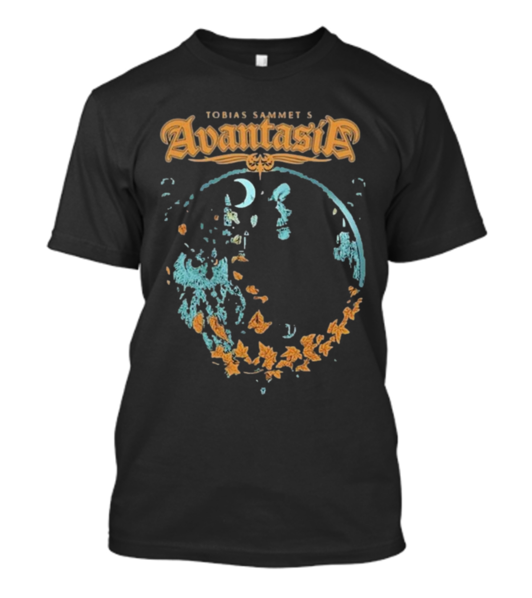 Tobias Sammet's Avantasia Owl Moon Leaves T-Shirt
