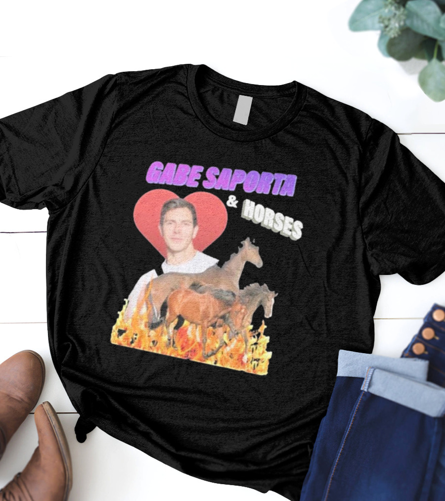 Gabe Saporta And Horses T-Shirt