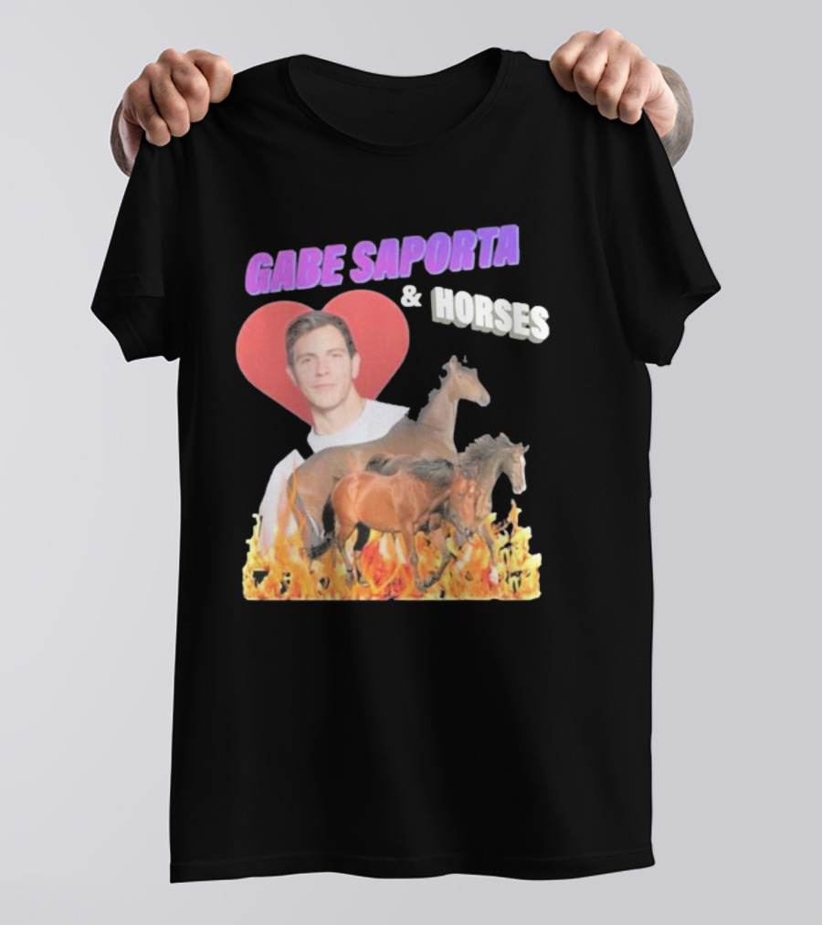Gabe Saporta And Horses T-Shirt