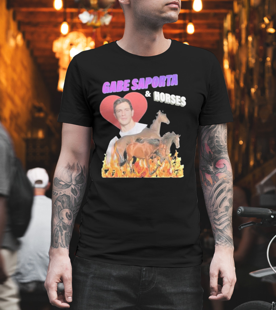 Gabe Saporta And Horses T-Shirt