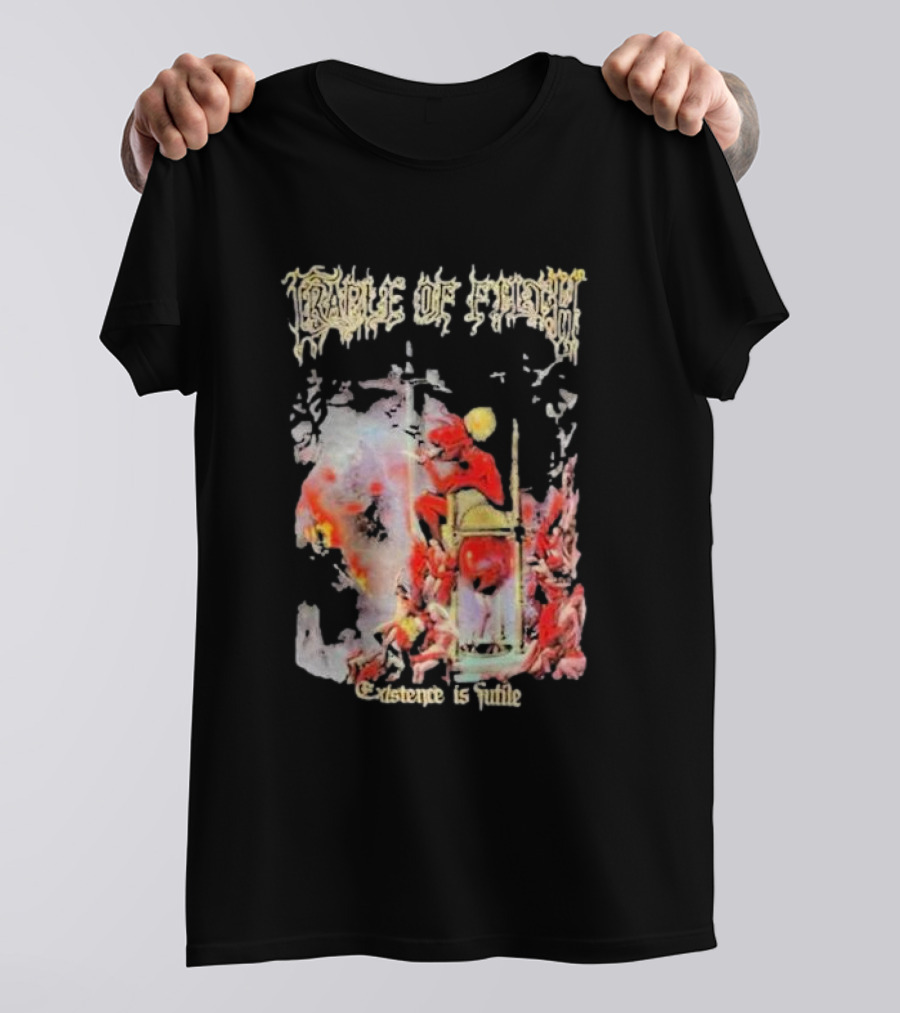 Cradle Of Filth Existence Is Futile Dark Gothic T-Shirt