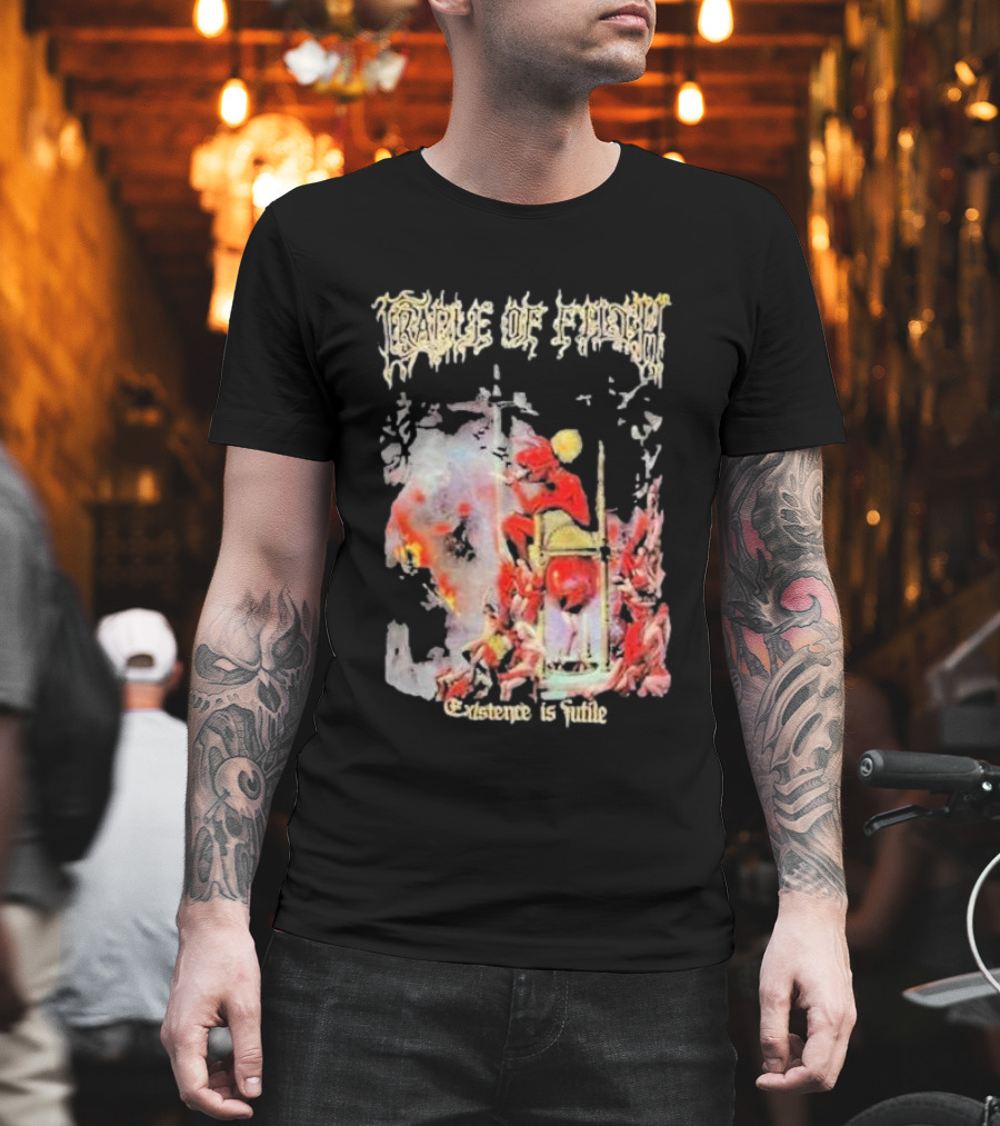 Cradle Of Filth Existence Is Futile Dark Gothic T-Shirt