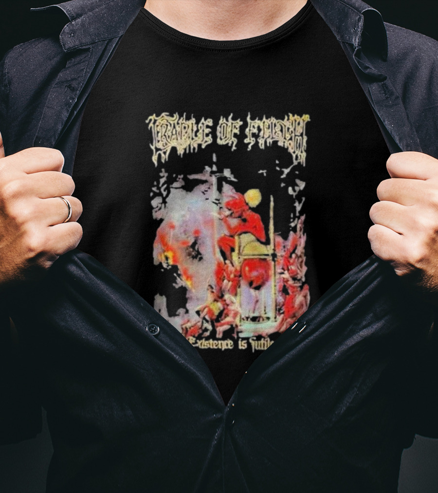 Cradle Of Filth Existence Is Futile Dark Gothic T-Shirt