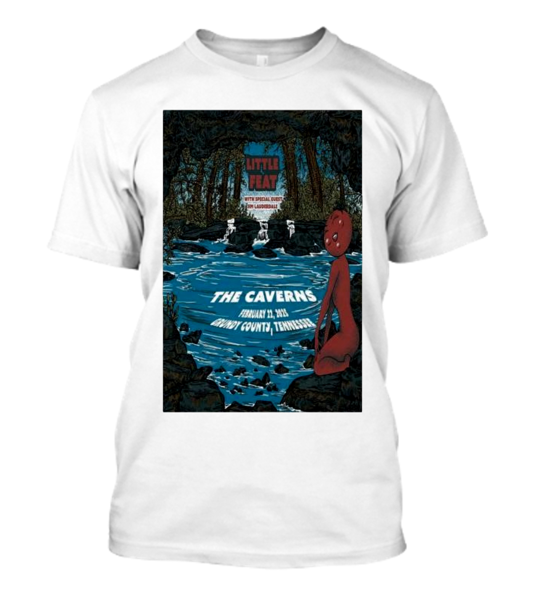 Little Feat February 22 2025 The Caverns With Special Guest Leftover Salmon Grundy County Tennessee T-Shirt