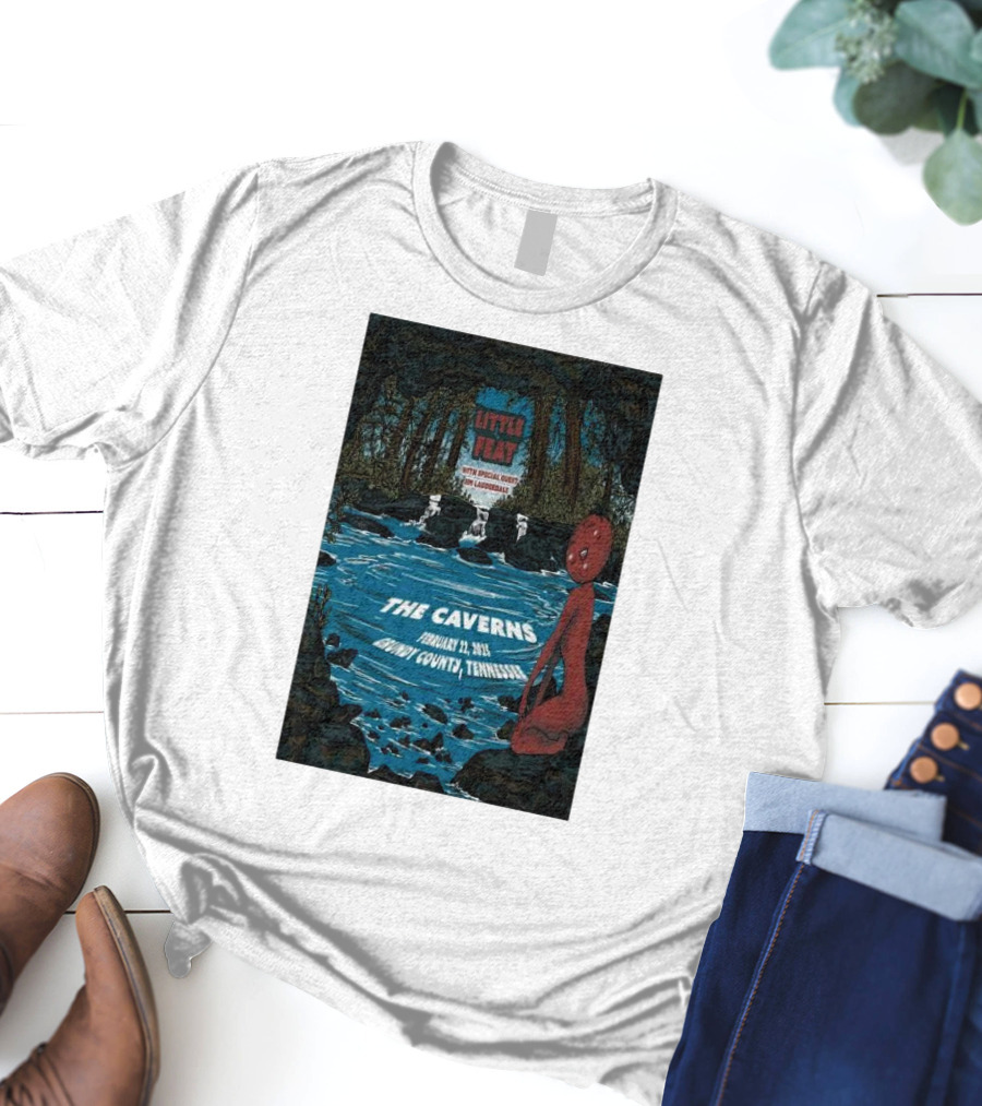 Little Feat February 22 2025 The Caverns With Special Guest Leftover Salmon Grundy County Tennessee T-Shirt