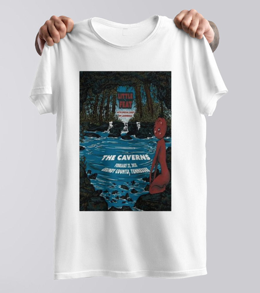 Little Feat February 22 2025 The Caverns With Special Guest Leftover Salmon Grundy County Tennessee T-Shirt