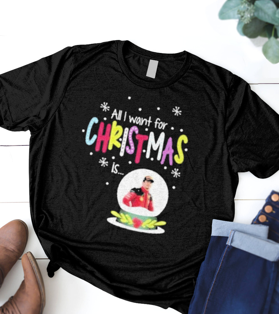 All I Want For Christmas Is Charles Leclerc Snow T-Shirt