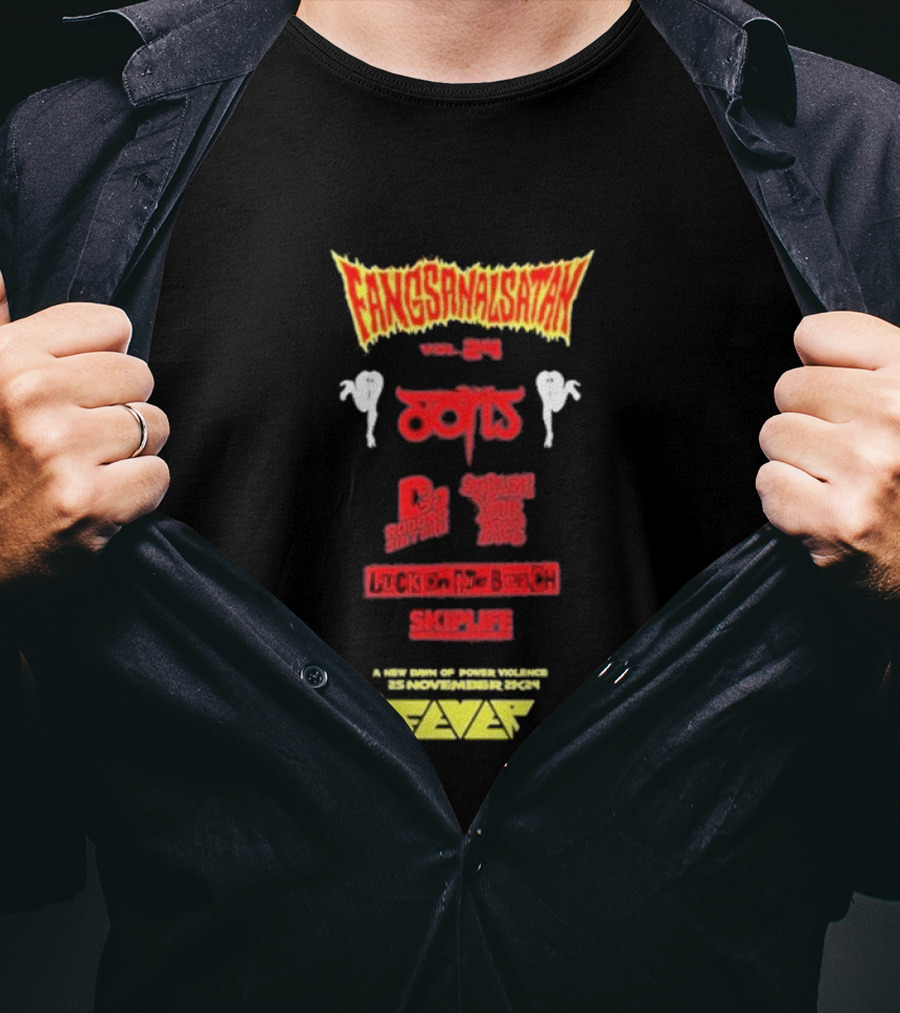 Fangsanalsatan Vol 24 Boris Heavy Rock Doooo DJ Scotch Egg Skiplife Fever November Riot T-Shirt