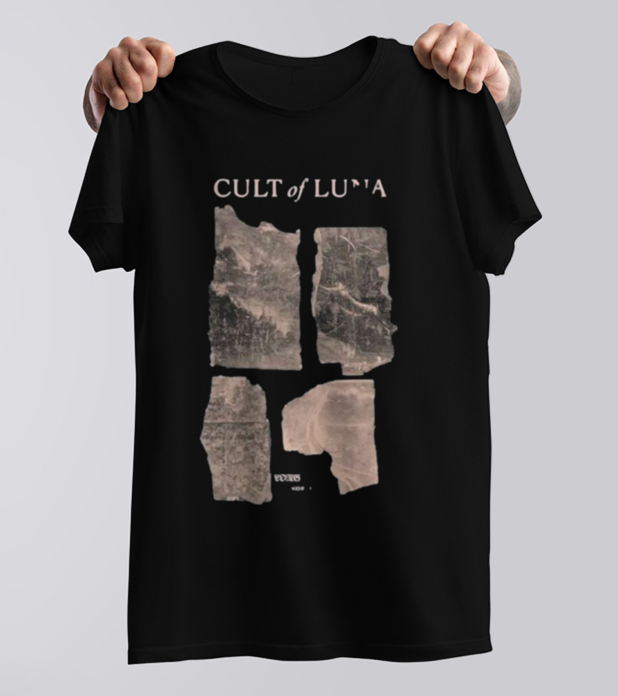 Cult Of Luna The Long Road North Map T-Shirt