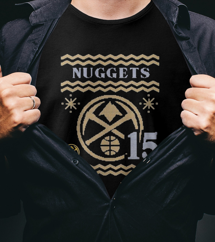 Nikola Jokic Denver Nuggets Number 15 Ugly T-Shirt