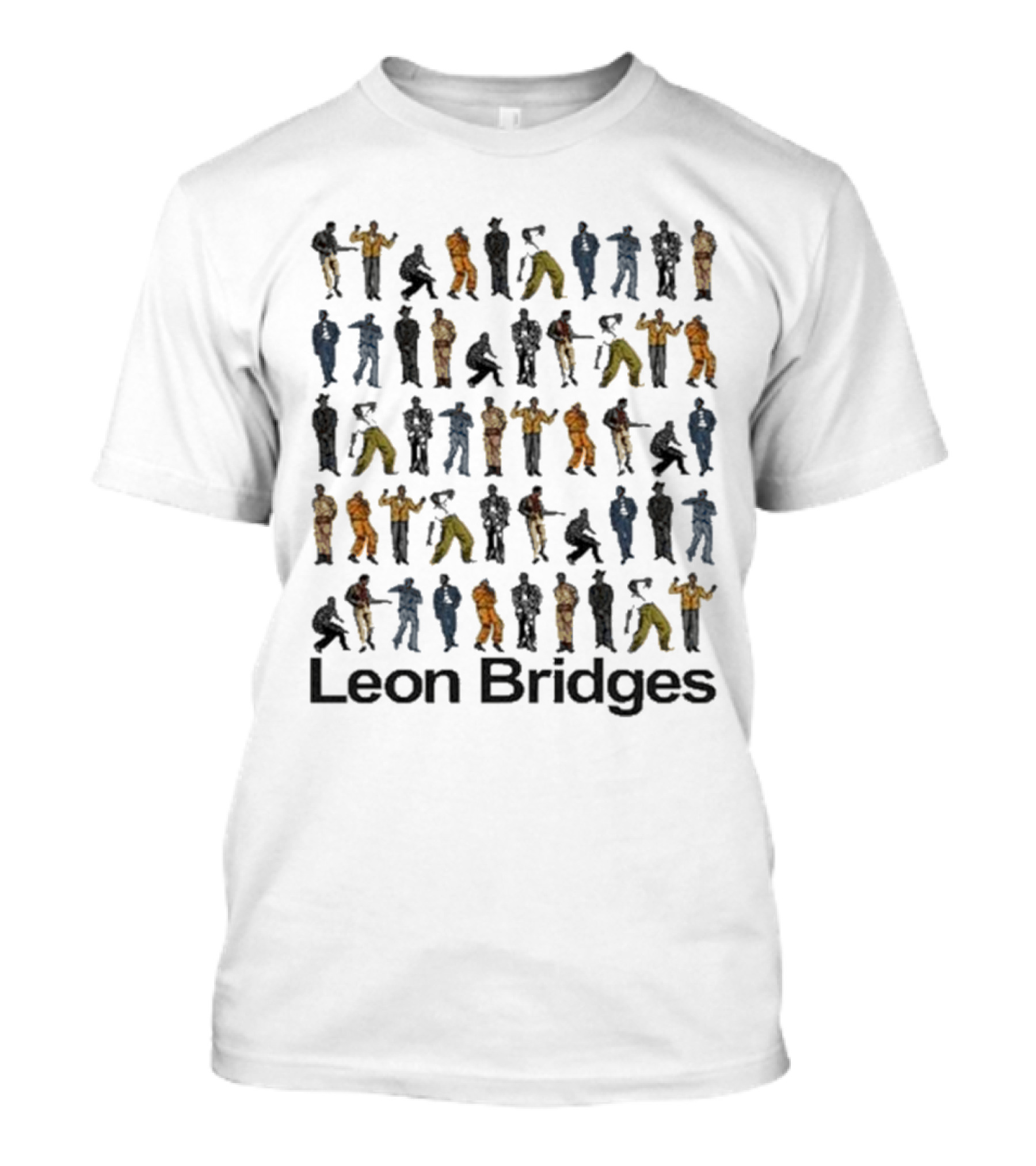 Leon Bridges Evolution Dance Figures T-Shirt