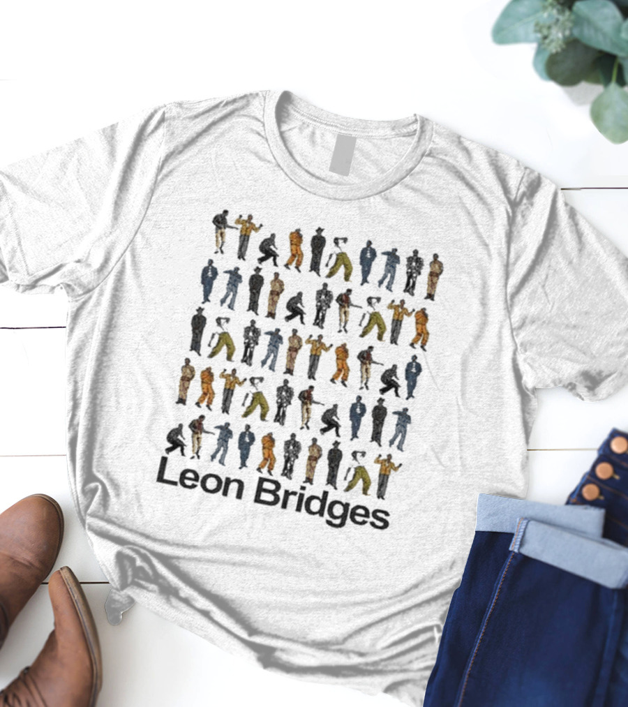 Leon Bridges Evolution Dance Figures T-Shirt
