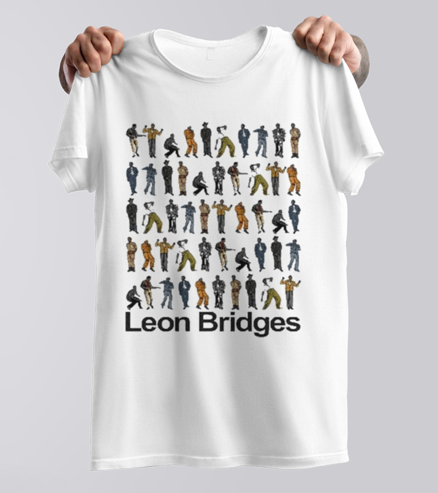 Leon Bridges Evolution Dance Figures T-Shirt