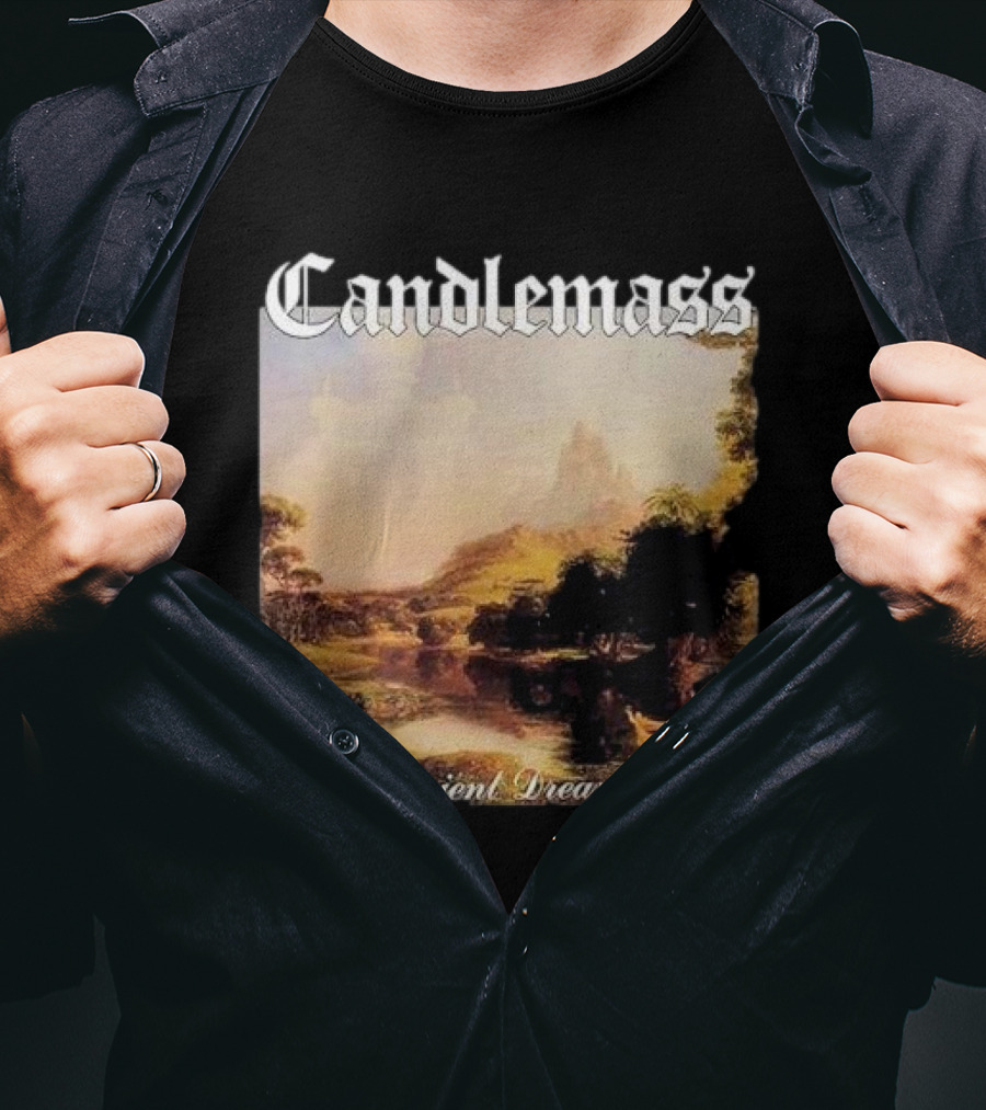Candlemass Ancient Dreams Album Cover T-Shirt