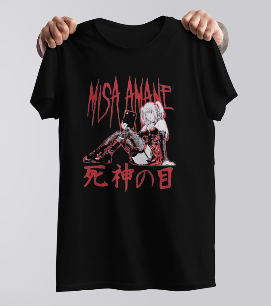 Misa Amane Death Note Shinigami Eyes T-Shirt