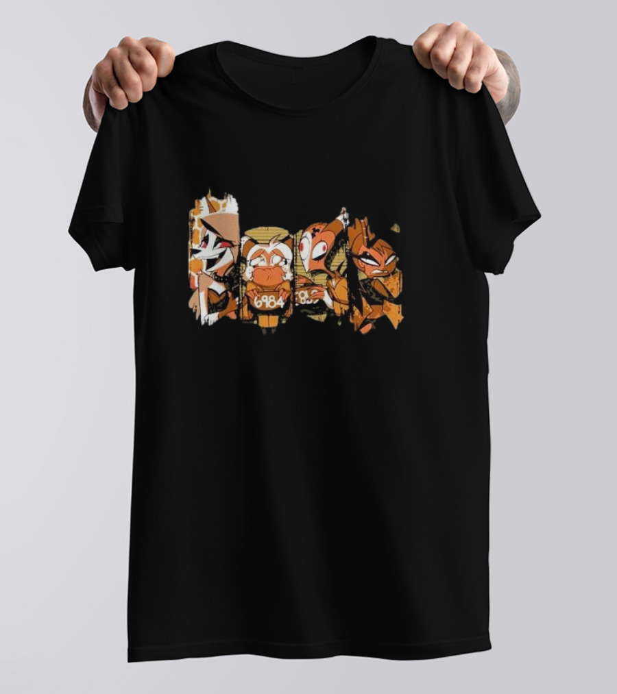 Imp Shot Hazbin Hotel Mugshot Characters 6984 6825 T-Shirt